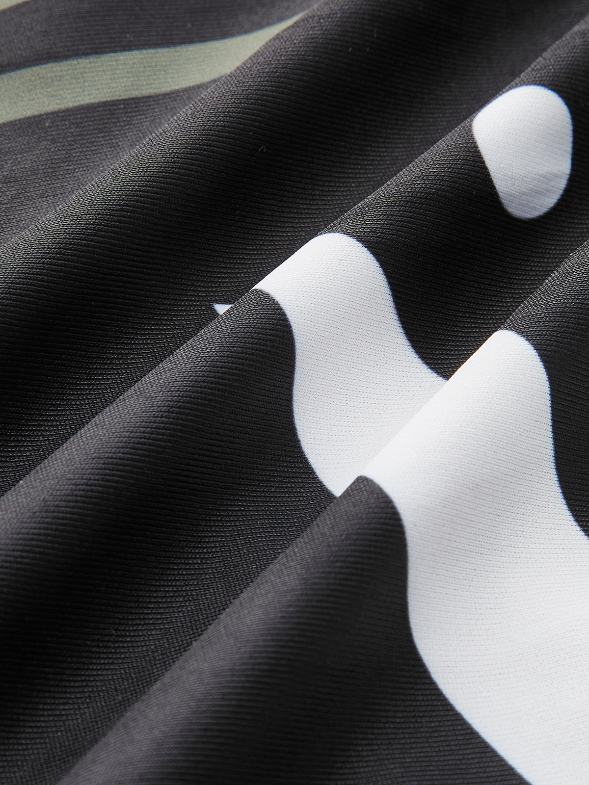 Maillot de bain imprimé géométrique à col licou