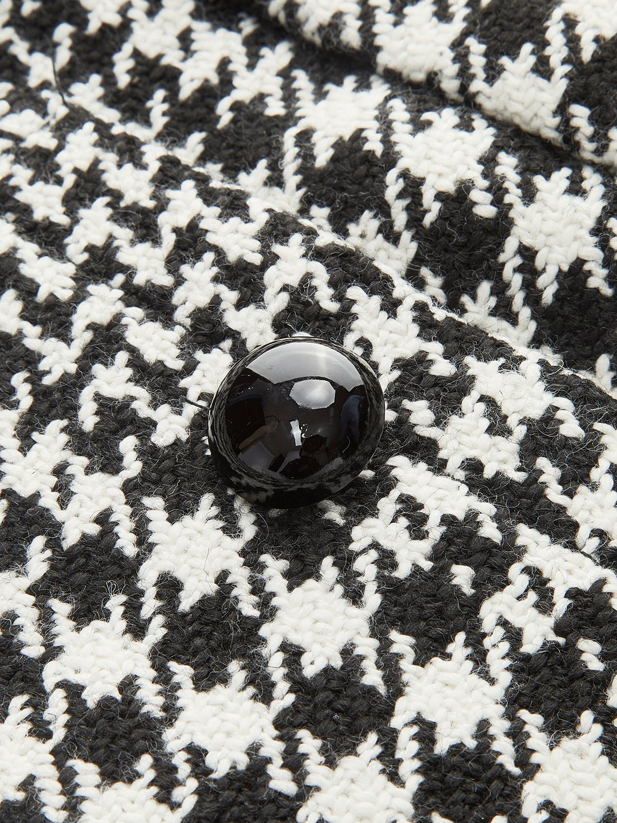 Minirock aus Wollmischung mit Karomuster