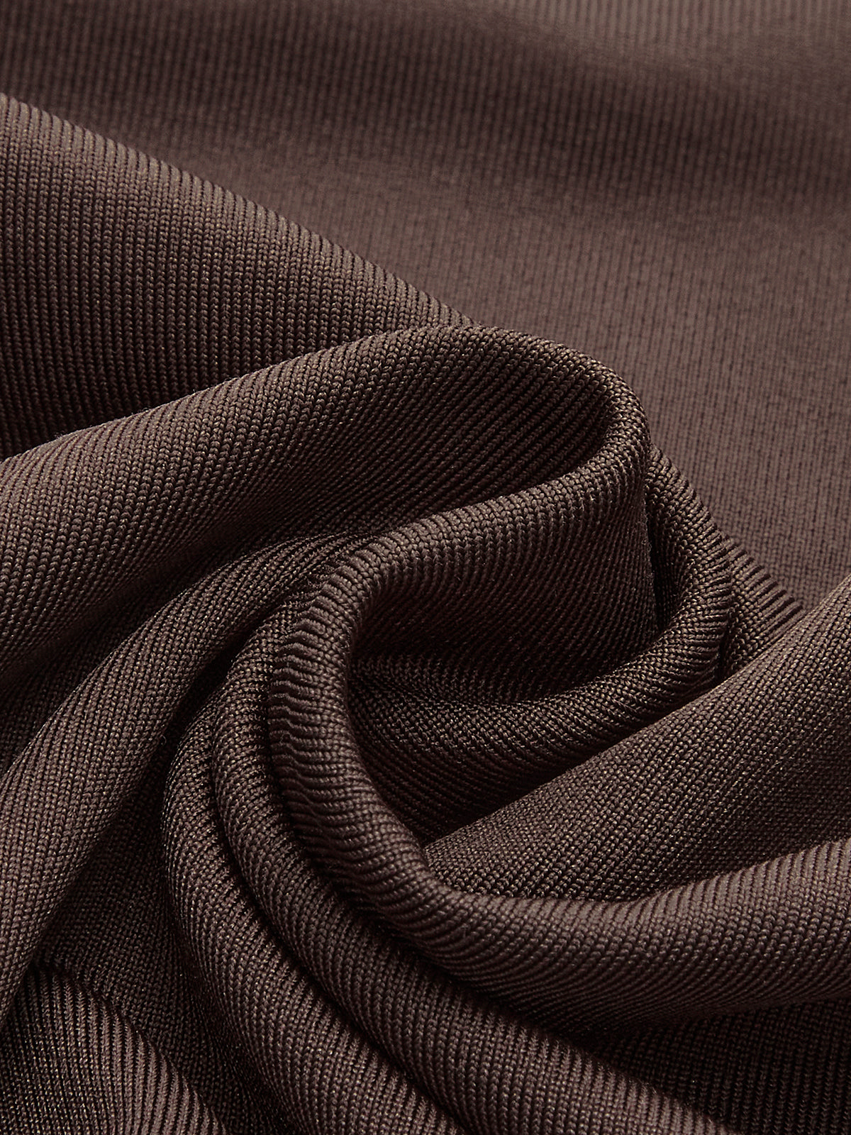 Kleid mit gerafftem Oberteil, Mesh-Details und Knoten