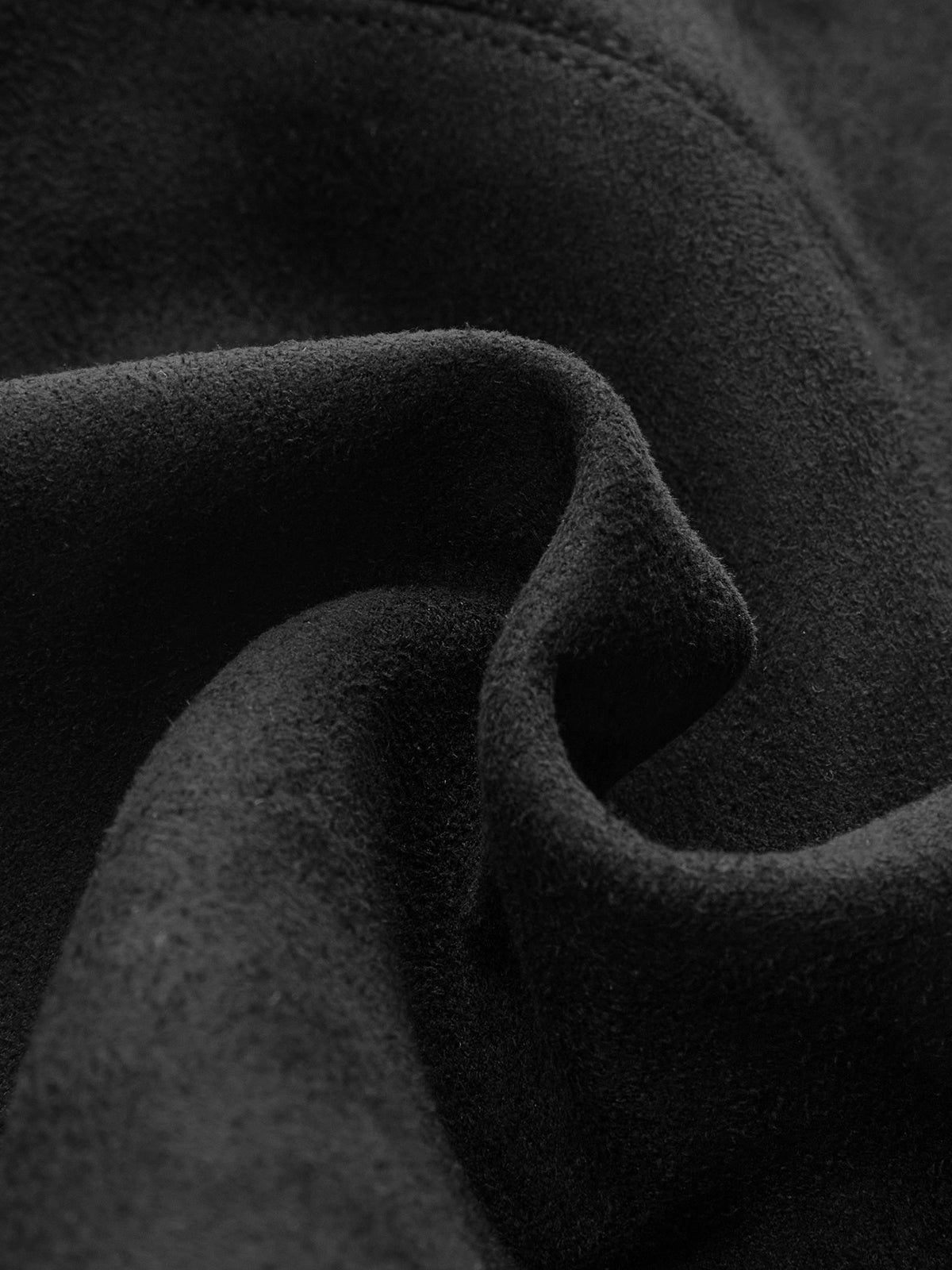 A-Linien-Rock in Wildlederoptik ohne Gürtel