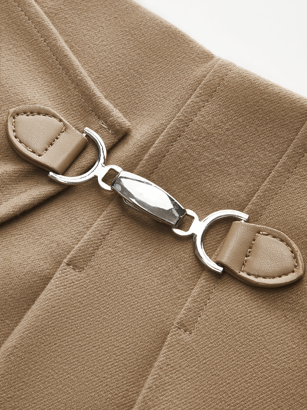 Plissierter Minirock mit Magnetverschluss