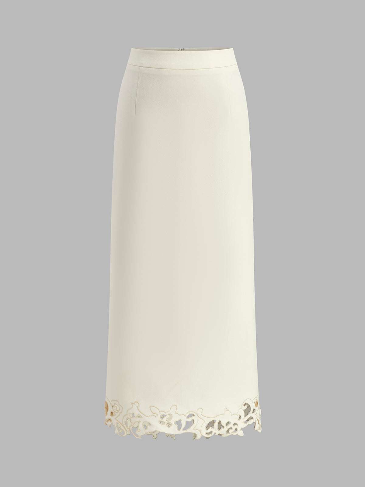 3D-bestickter A-Linien-Rock