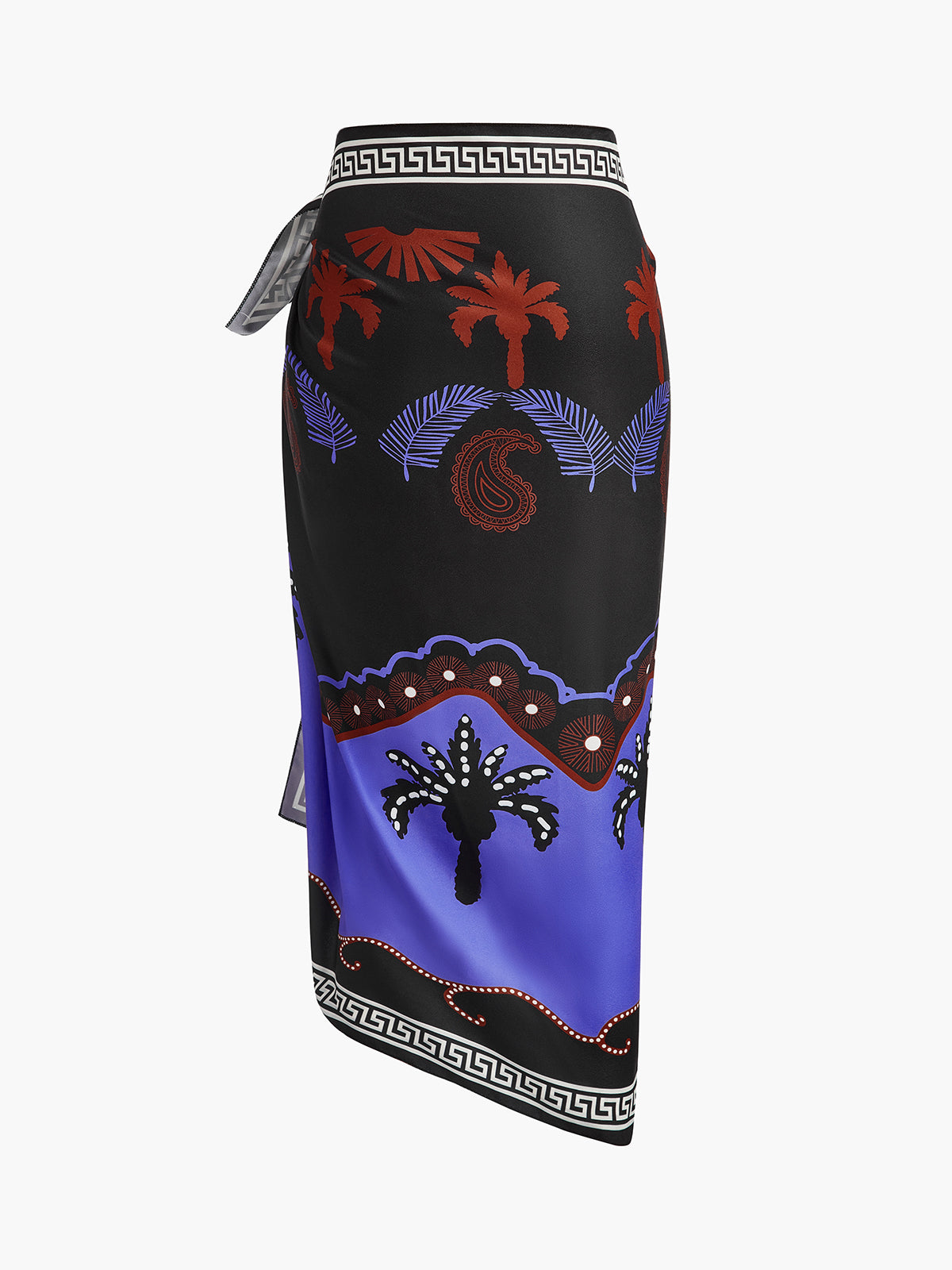 Bedruckter Sarong zum Binden in der Taille