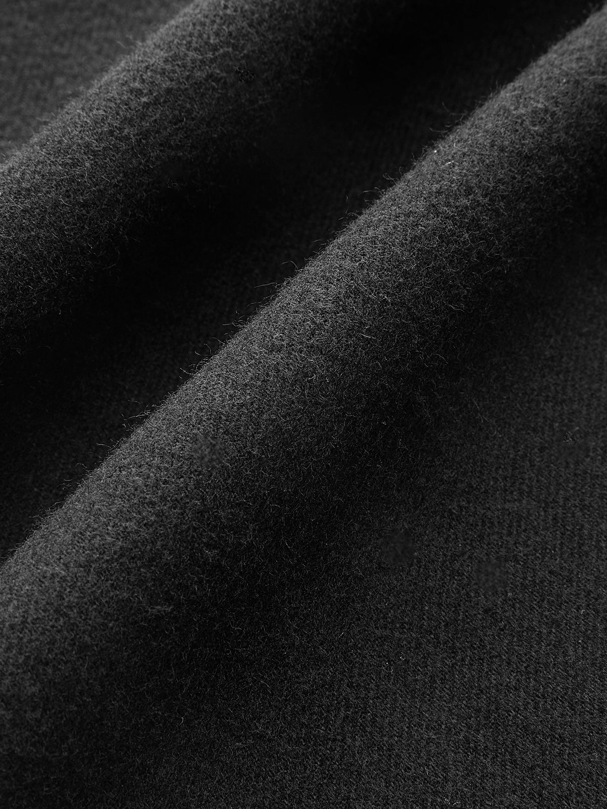 Skort mit gewelltem Saum und seitlicher Knopfleiste