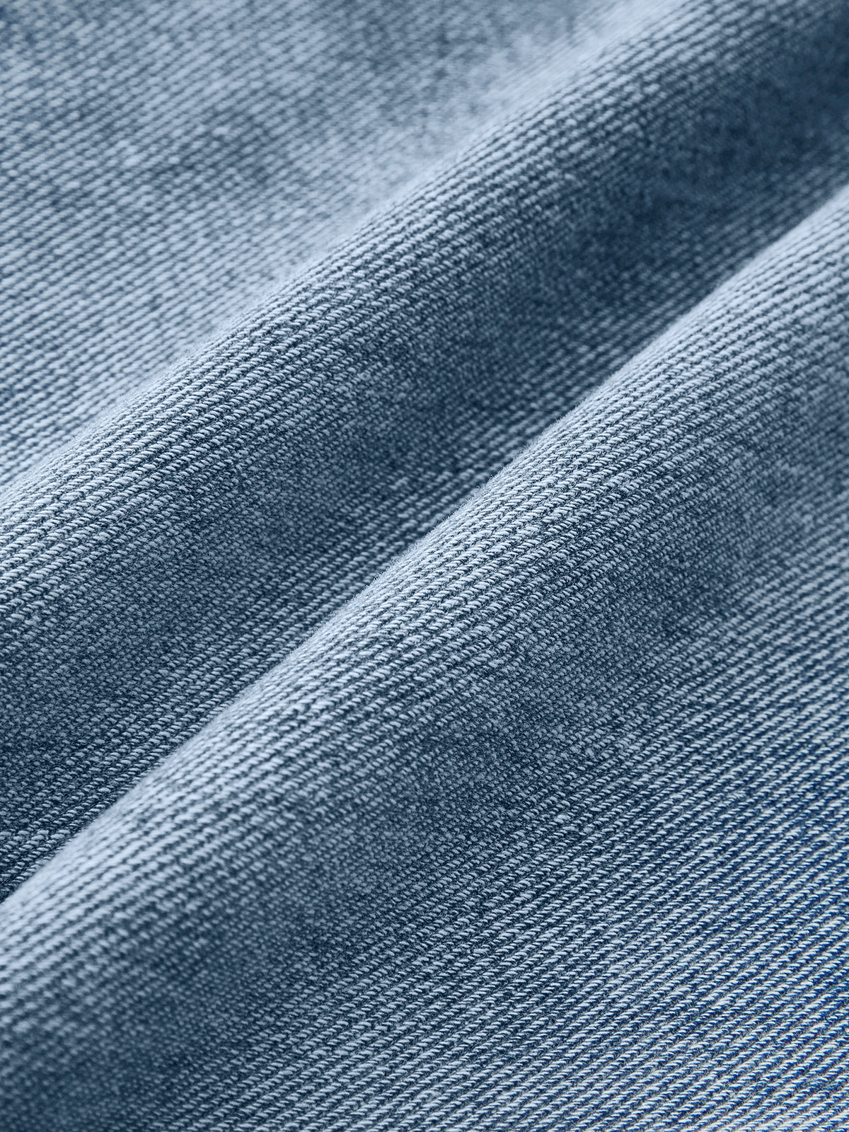 Jean en denim taille mi-haute à nœud décoratif