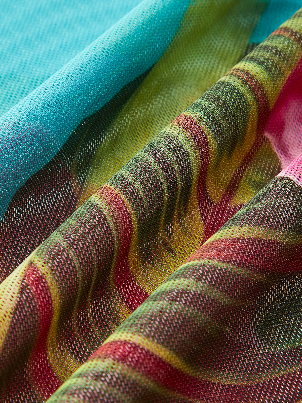 Überwurfrock mit Blumenmuster