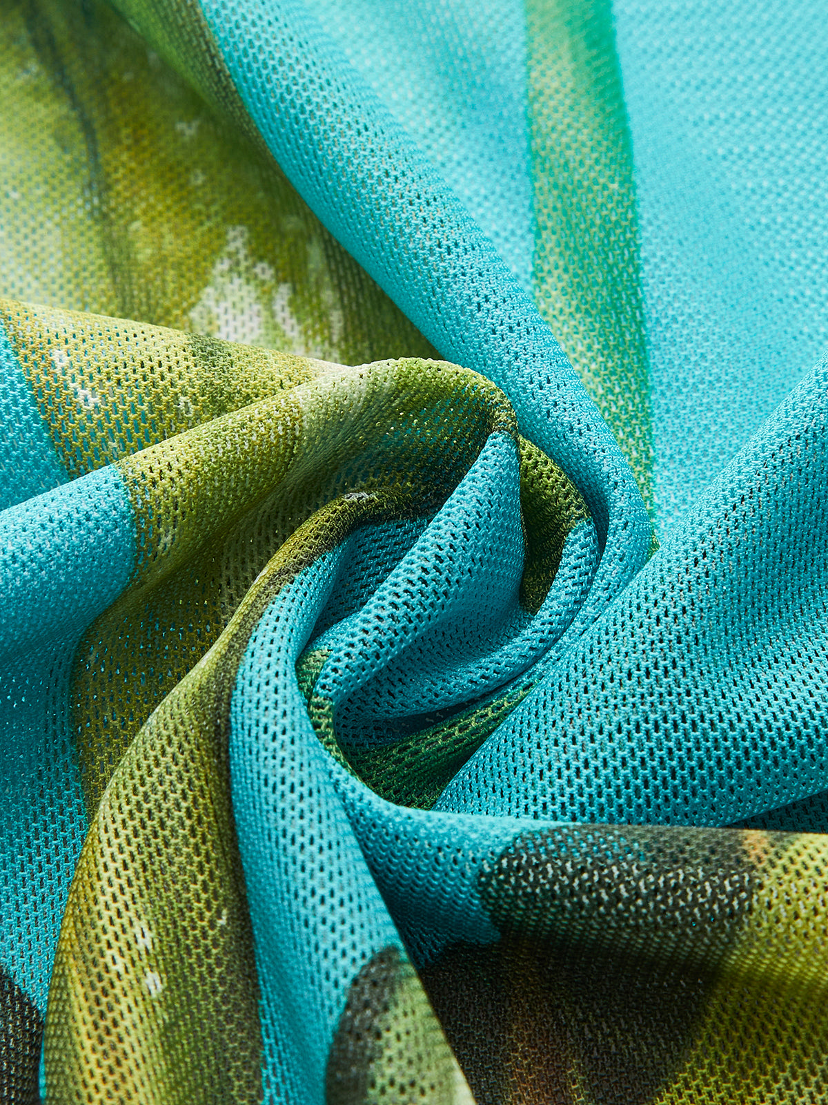 Überwurfrock mit Blumenmuster