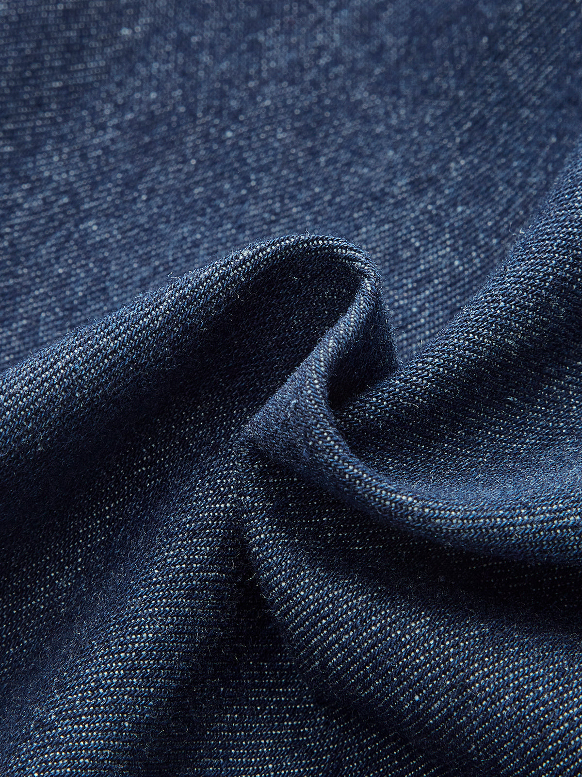 Robe en jean sans manches boutonnée à col en V