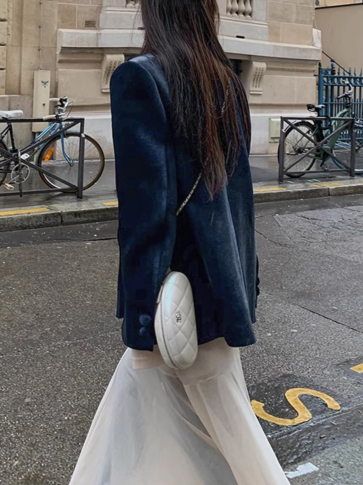 Elegant Shift Button Blazer