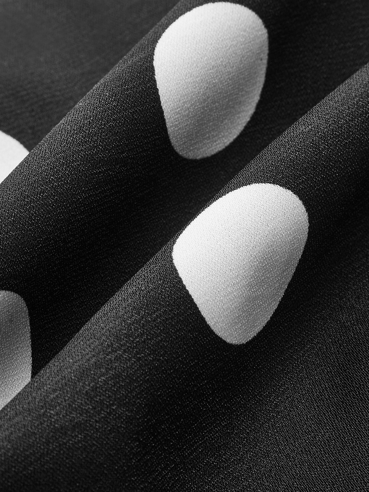 One-Shoulder Polka Dot Peplum Dress