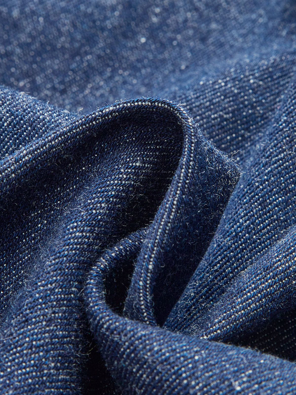 A-Linien-Jeansrock mit seitlichen Eingrifftaschen