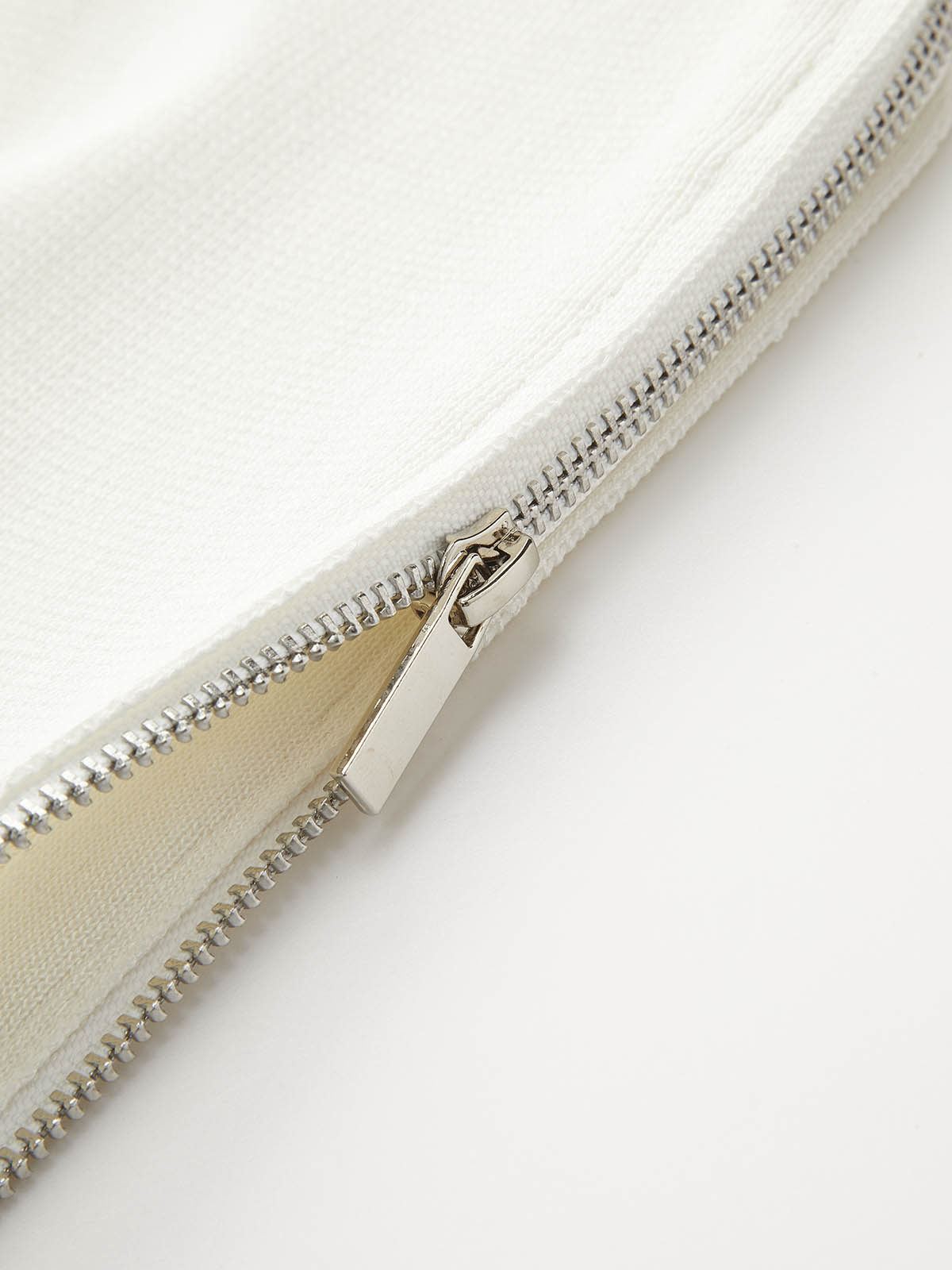 Haut à manches courtes en maille côtelée