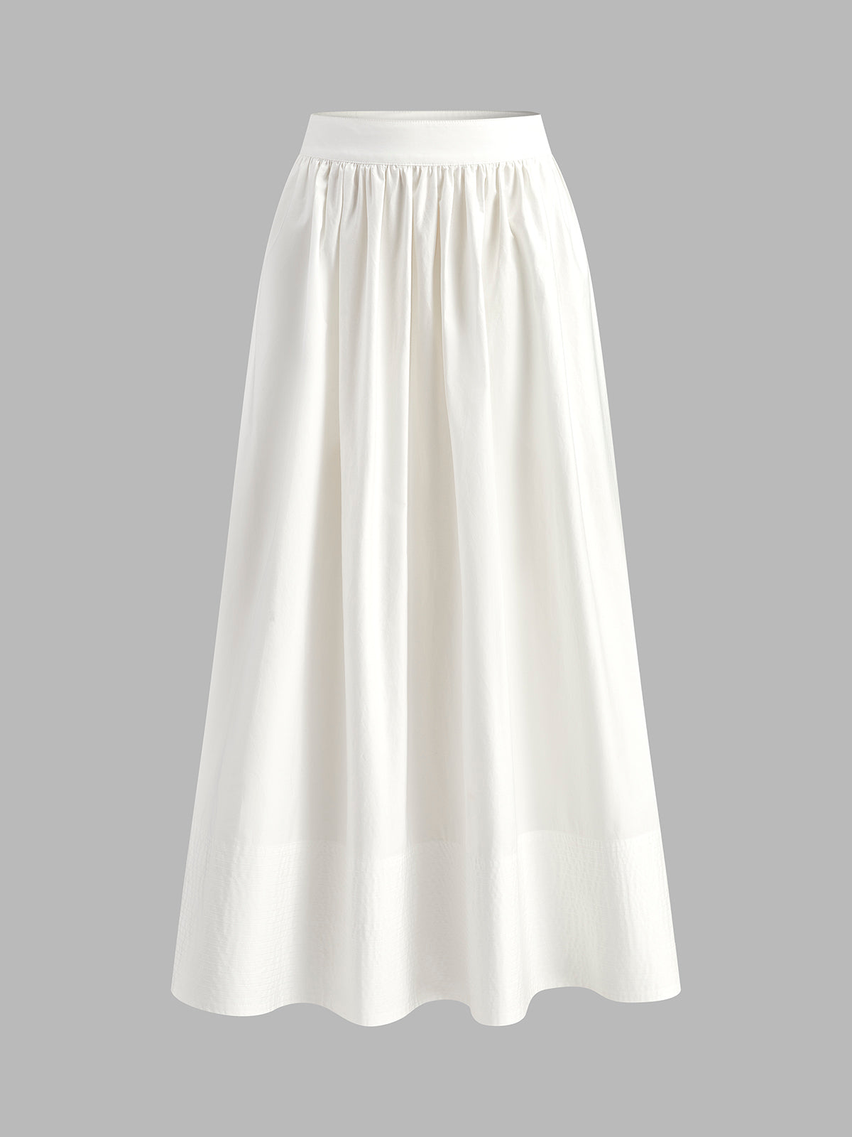Jupe évasée taille haute