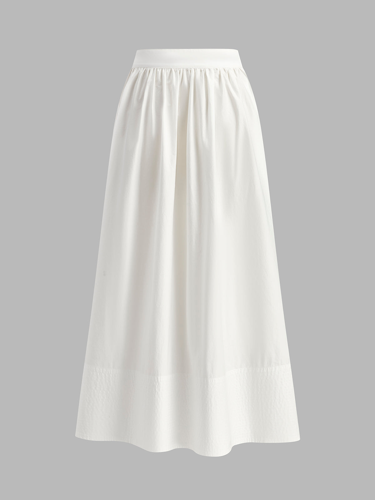 Jupe évasée taille haute