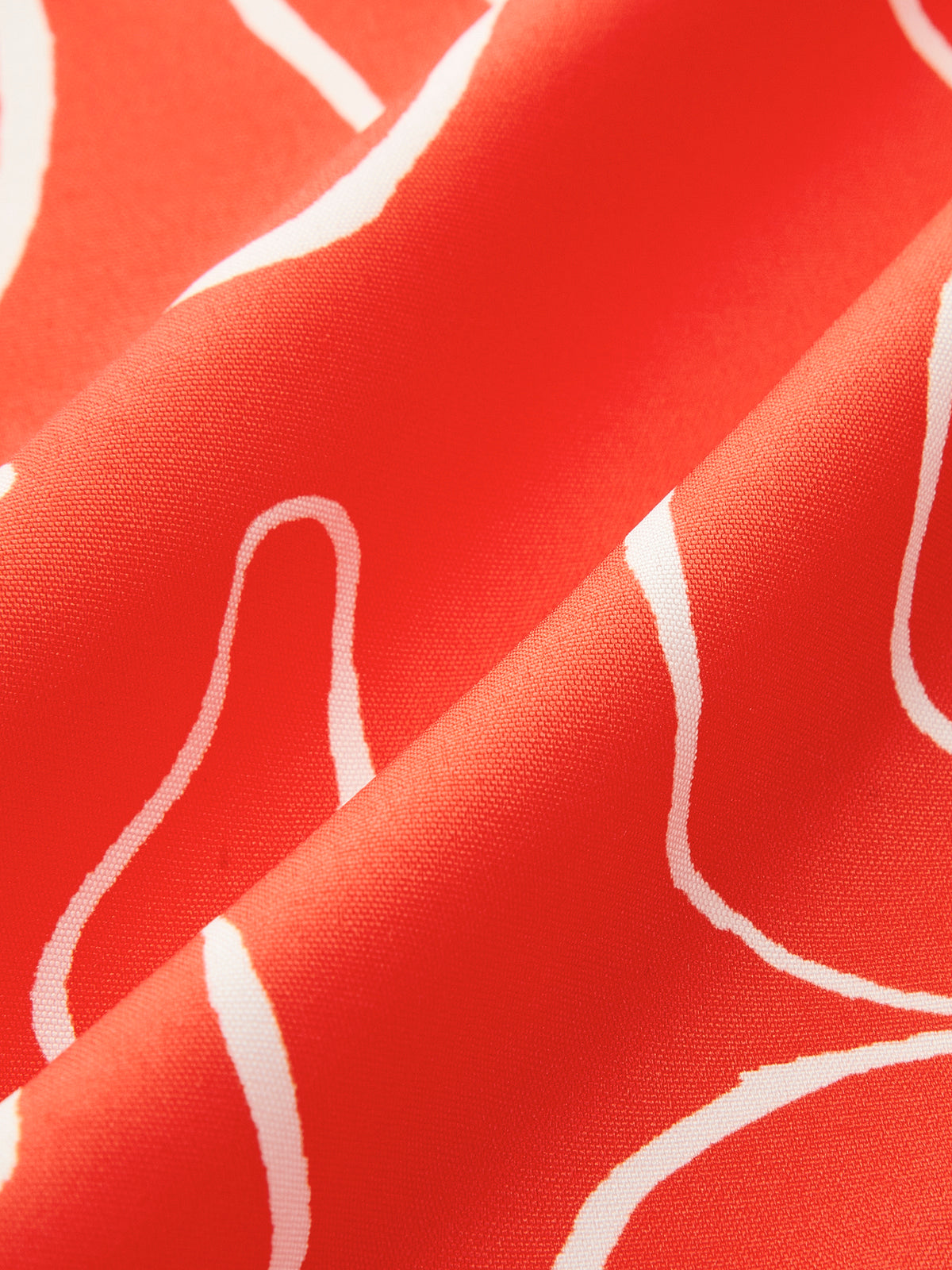 Bedrucktes Neckholderkleid mit Bindeband am Rücken