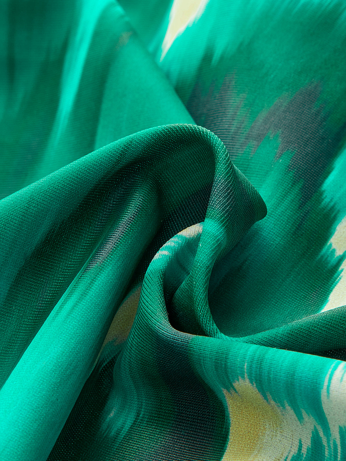 Wickelbadeanzug mit Seestern-Detail