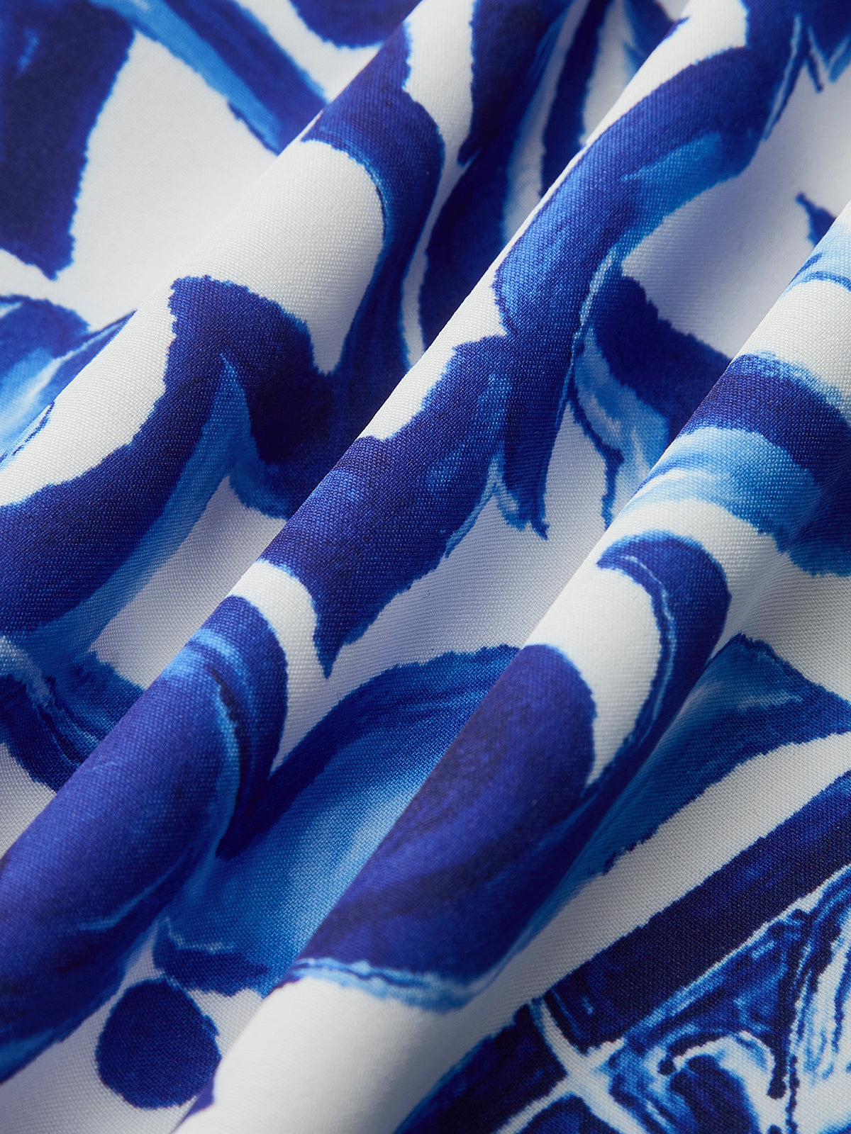 Satinrock mit Boho-Print