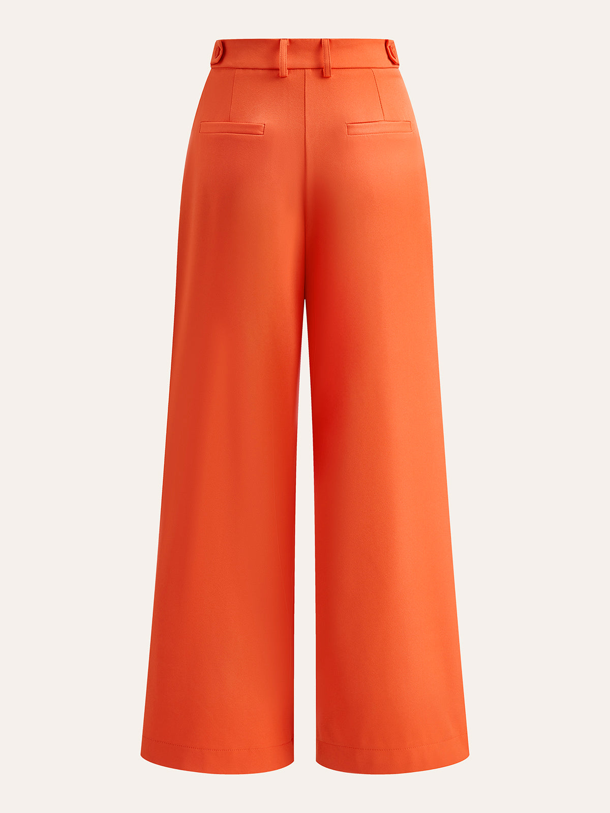 Plissierte Marlenehose mit mittlerer Bundhöhe
