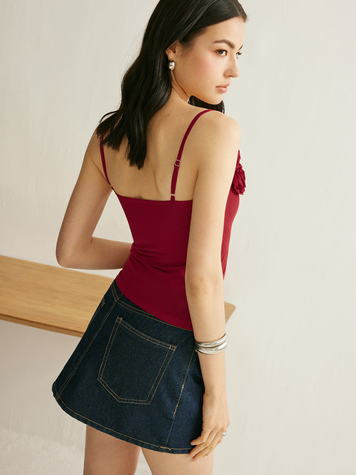 Floral Detail Cami Top