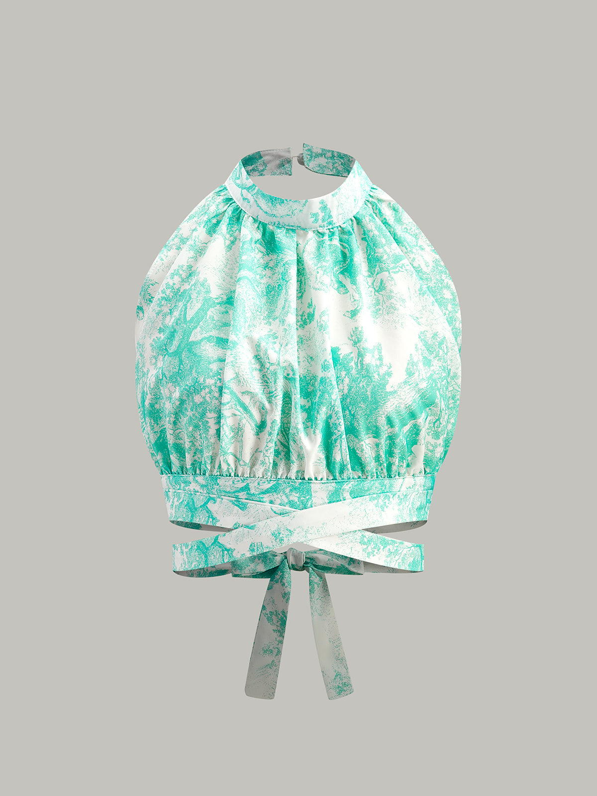 Ensemble Jupe Dos Nu et Col Halter Boutonnée sur le Devant