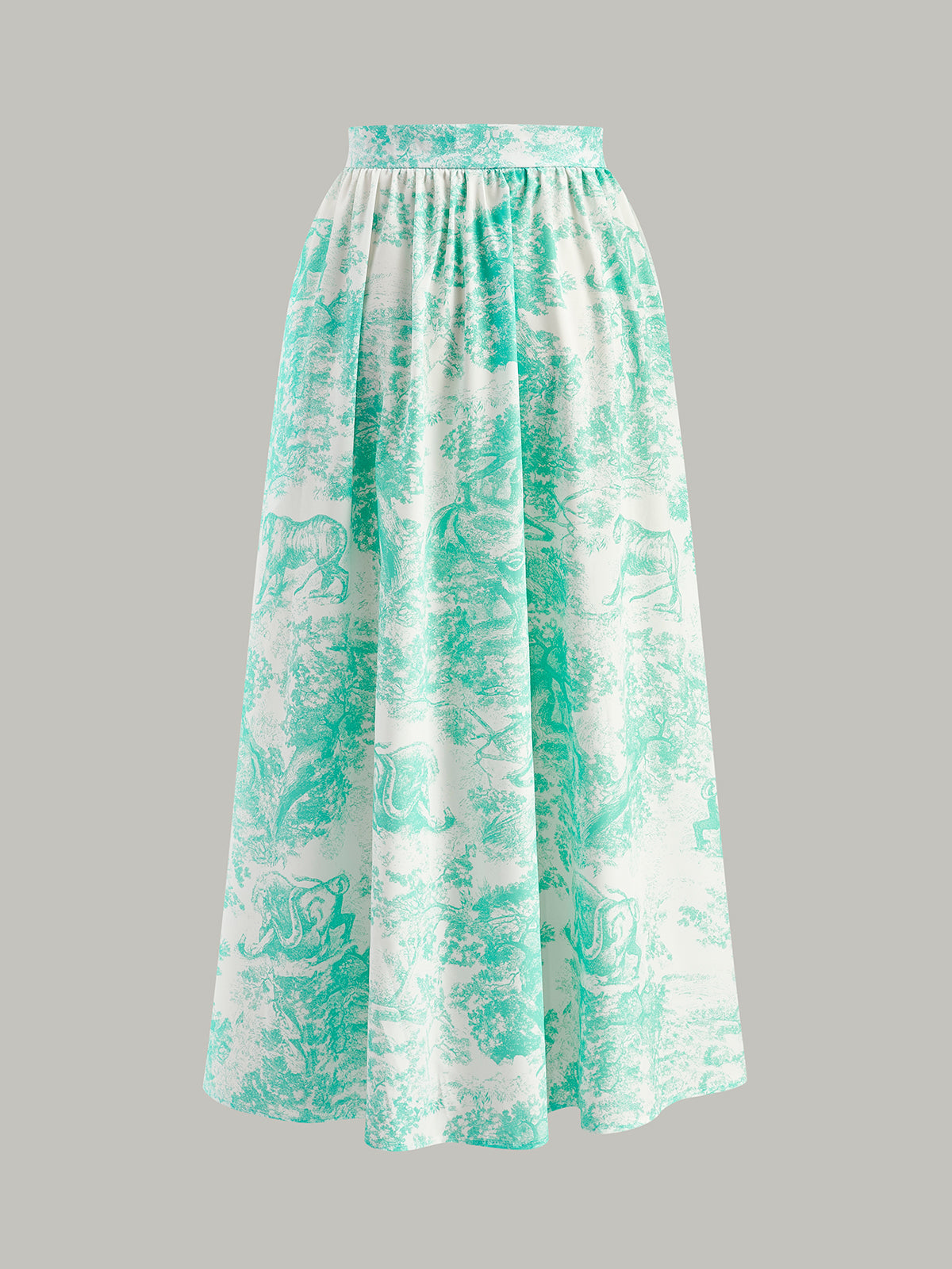 Ensemble Jupe Dos Nu et Col Halter Boutonnée sur le Devant