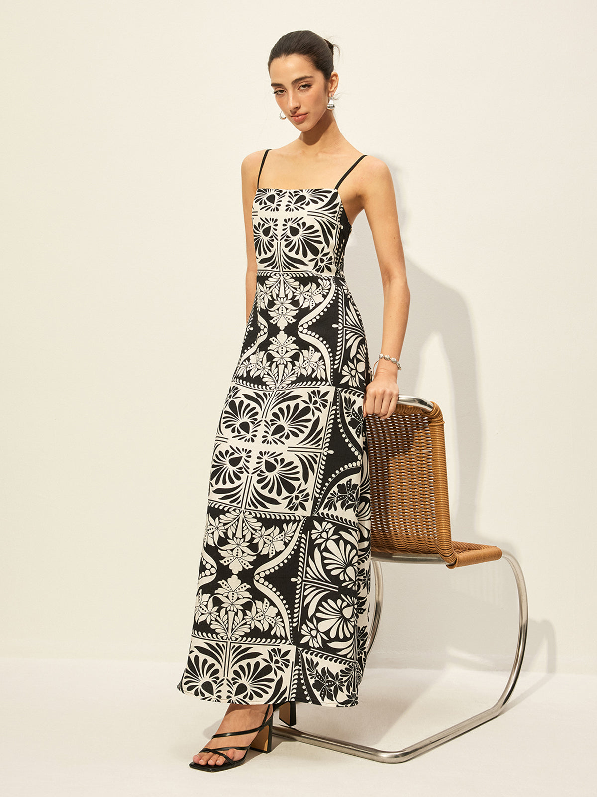 Robe Caraco Imprimé Floral