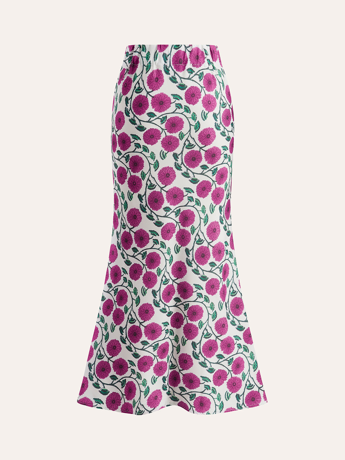 Ensemble jupe bohème à col en V et manches bouffantes avec cordon de serrage