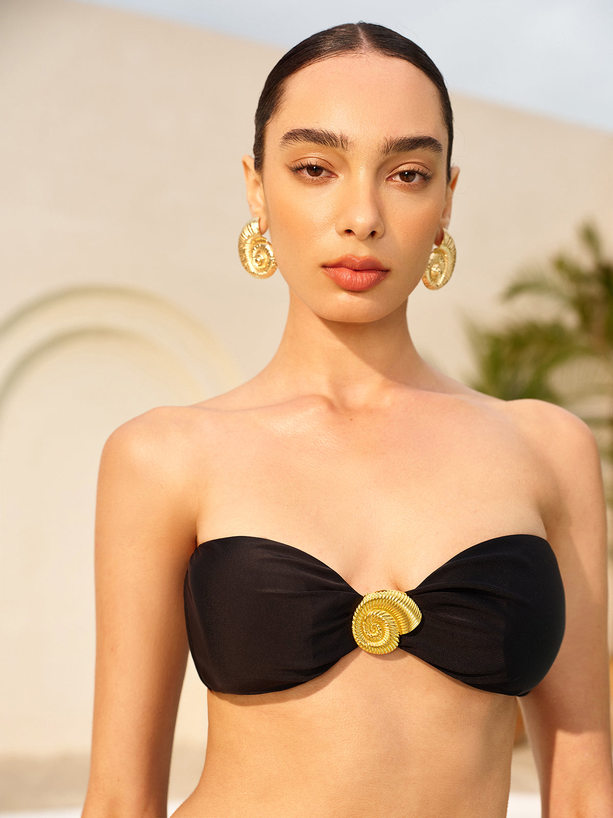 Ensemble Bikini Bandeau Coquillage