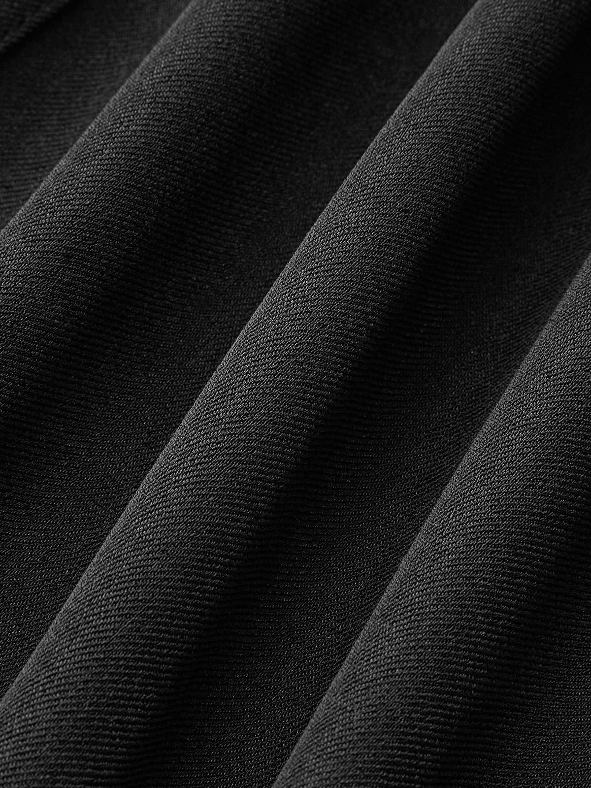 Wide Collar Button-Down Pleated Dress