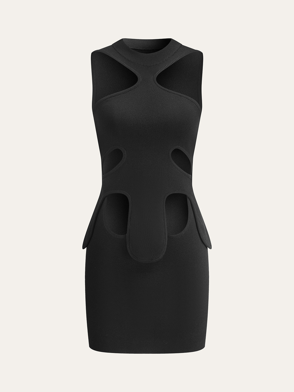 Robe dos nu ajourée