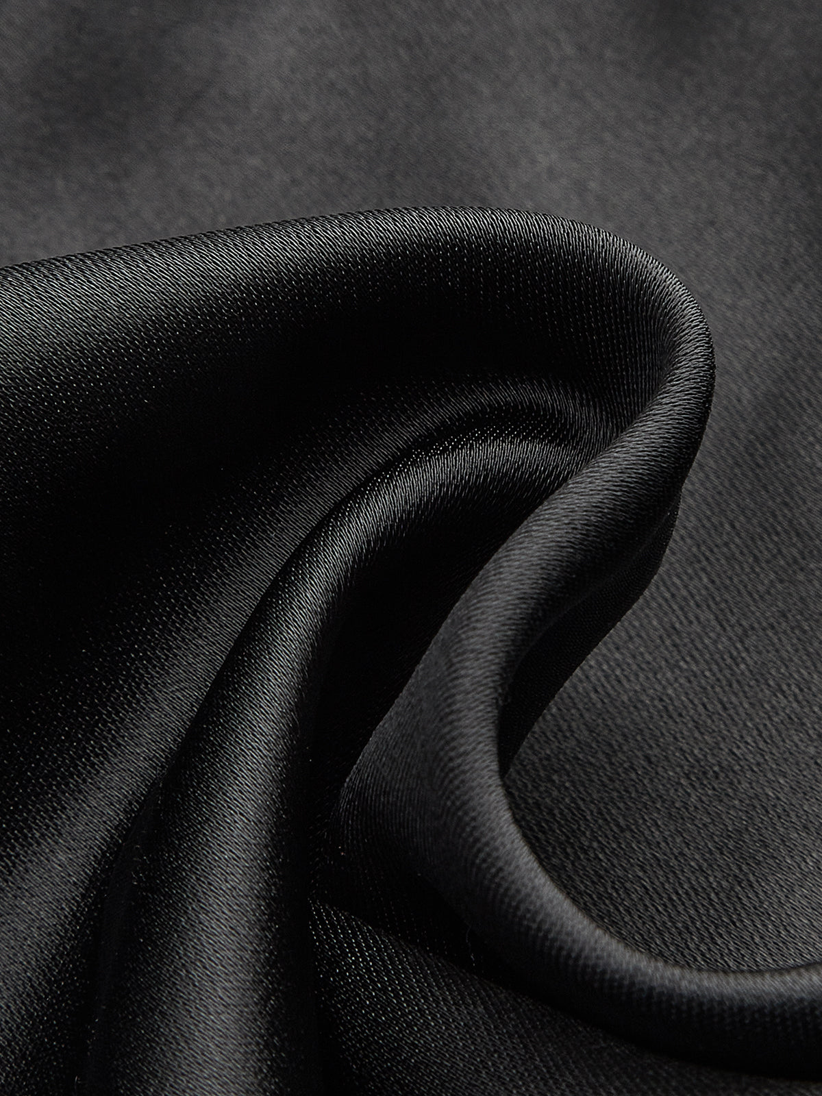 Satin-Neckholder-Body mit Drapierung