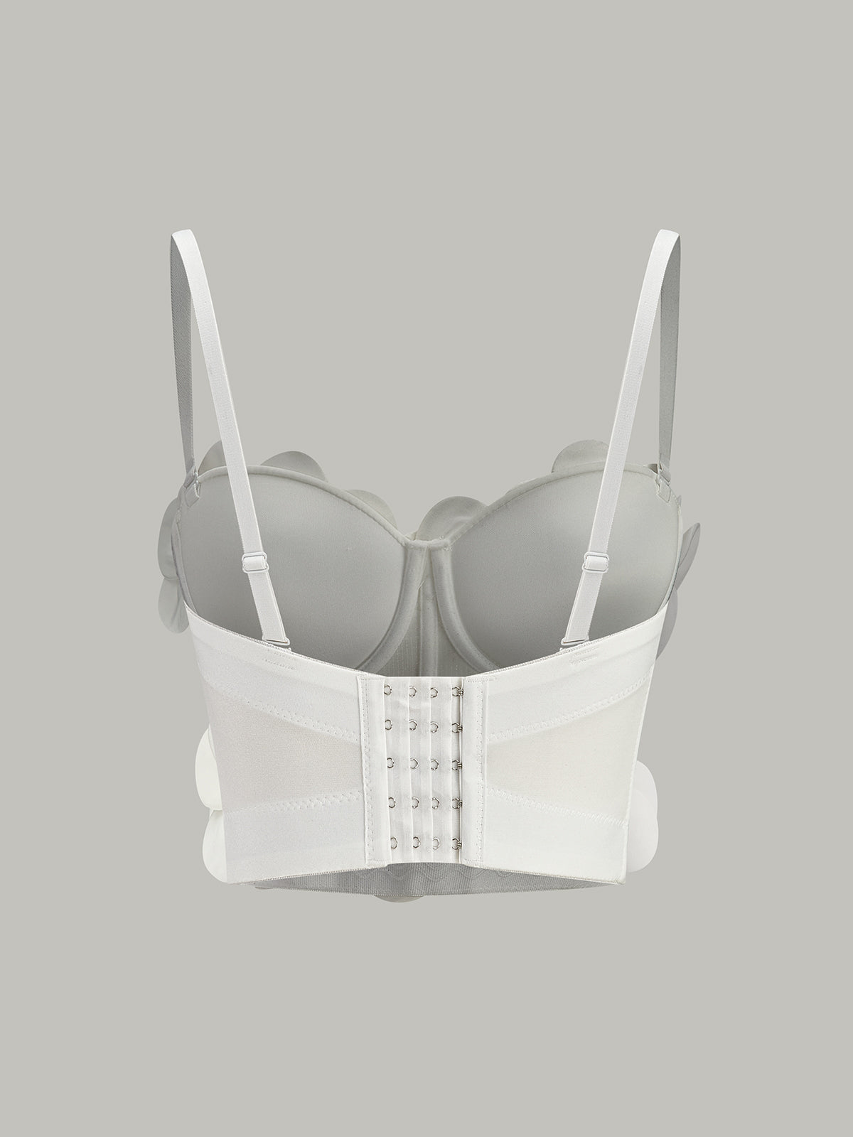 3D Floral Embellished Corset