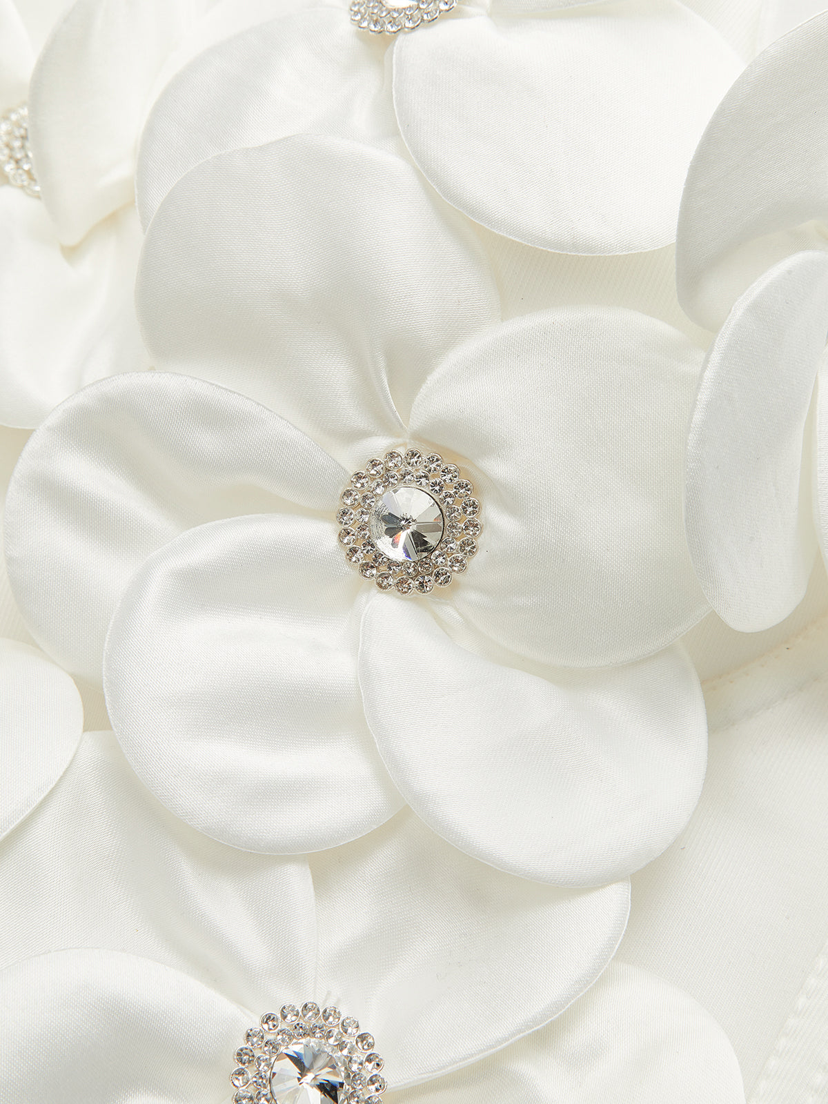 3D Floral Embellished Corset