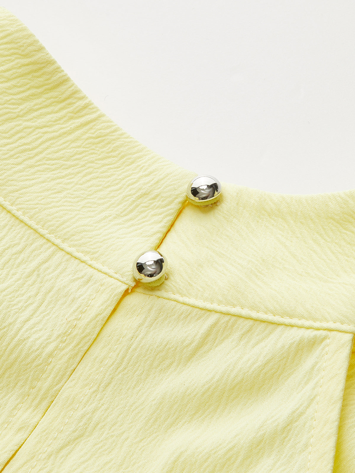 Neckholder-Shorts-Set mit asymmetrischem Saum