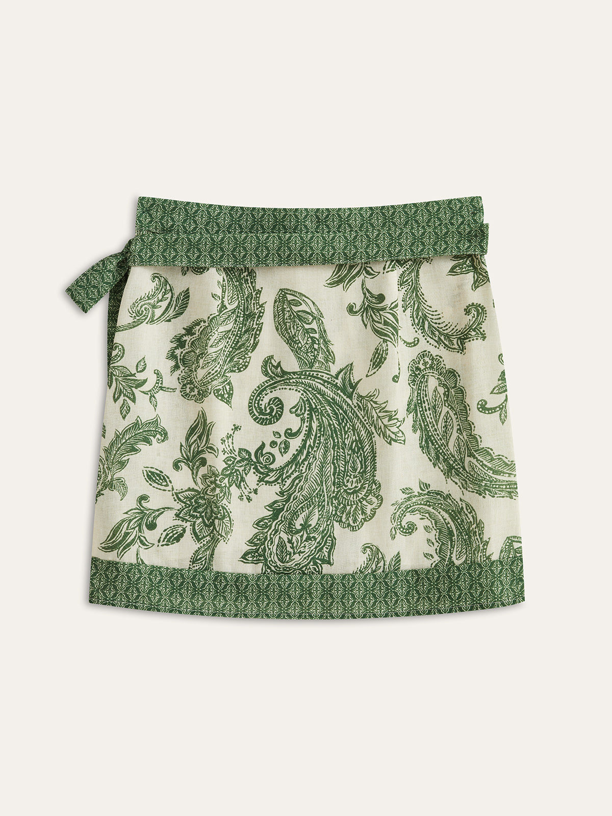 Wickelrock mit Paisley-Muster