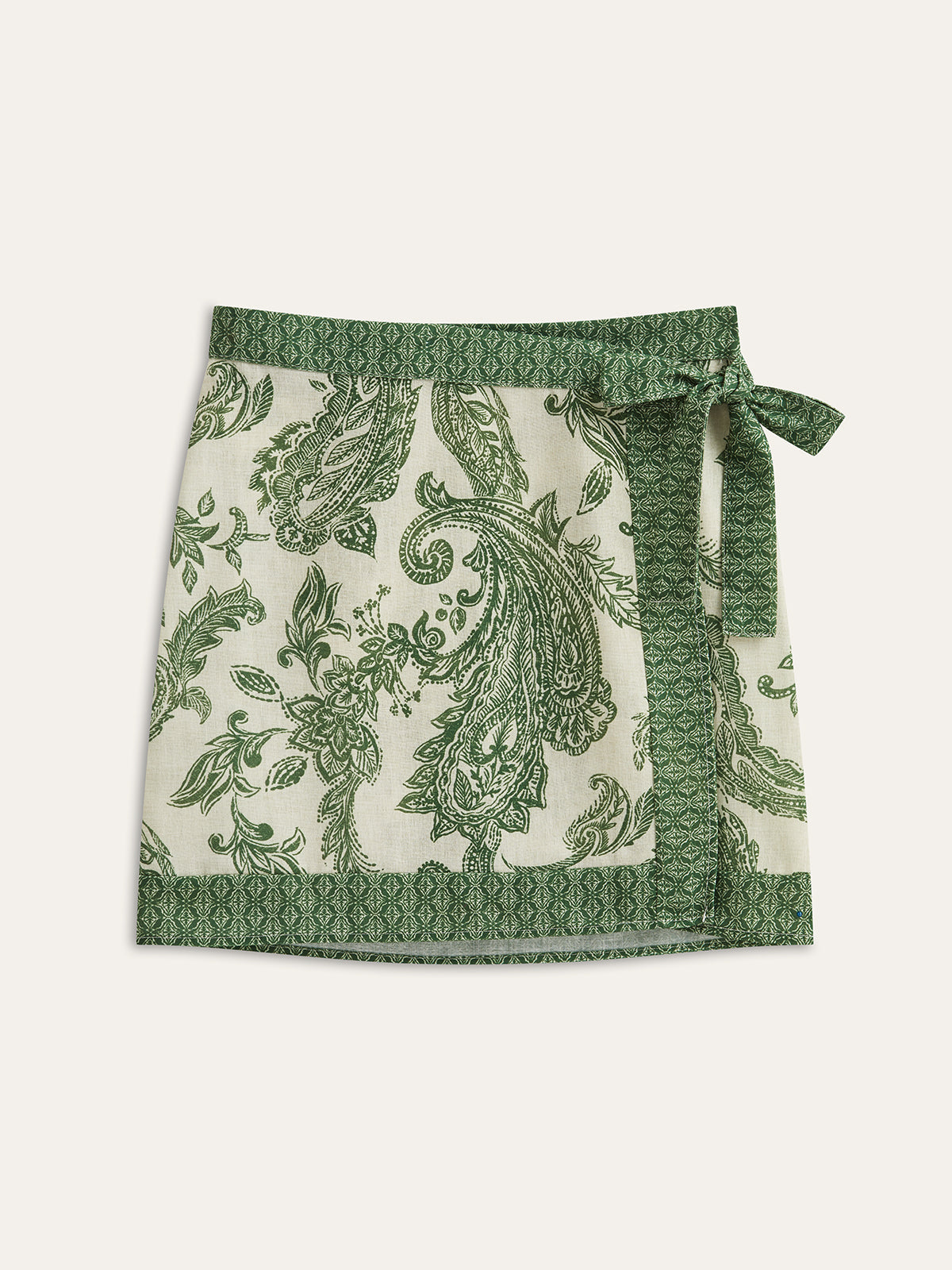 Wickelrock mit Paisley-Muster