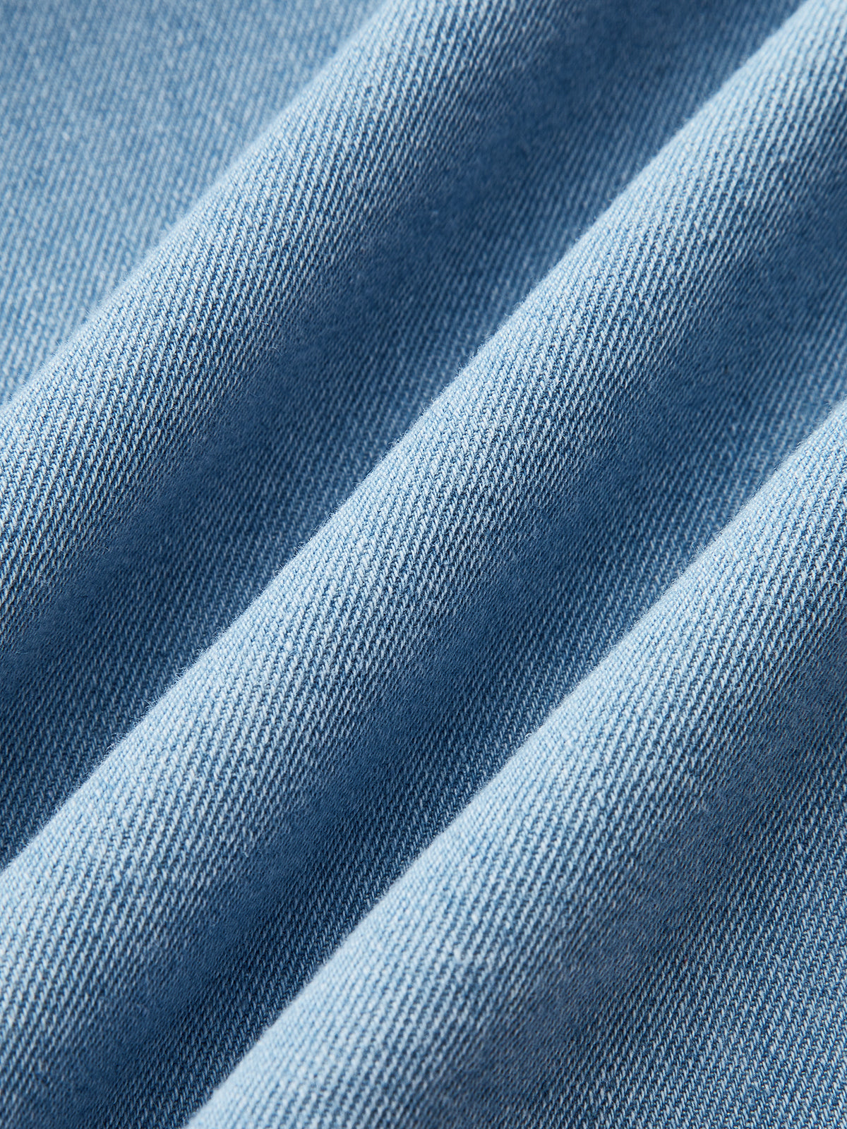 Robe midi à fines bretelles en jean