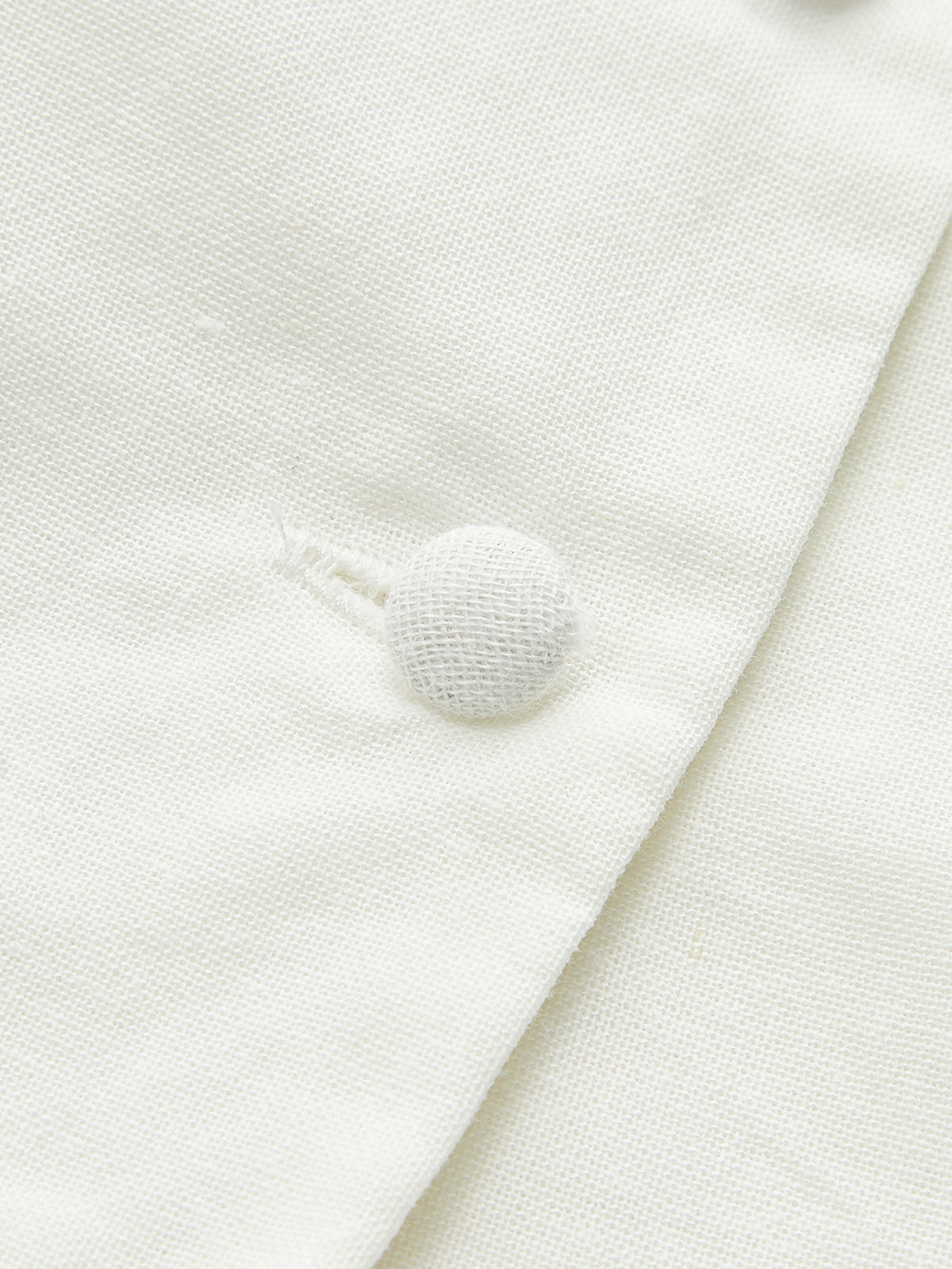 Robe courte boutonnée à col halter