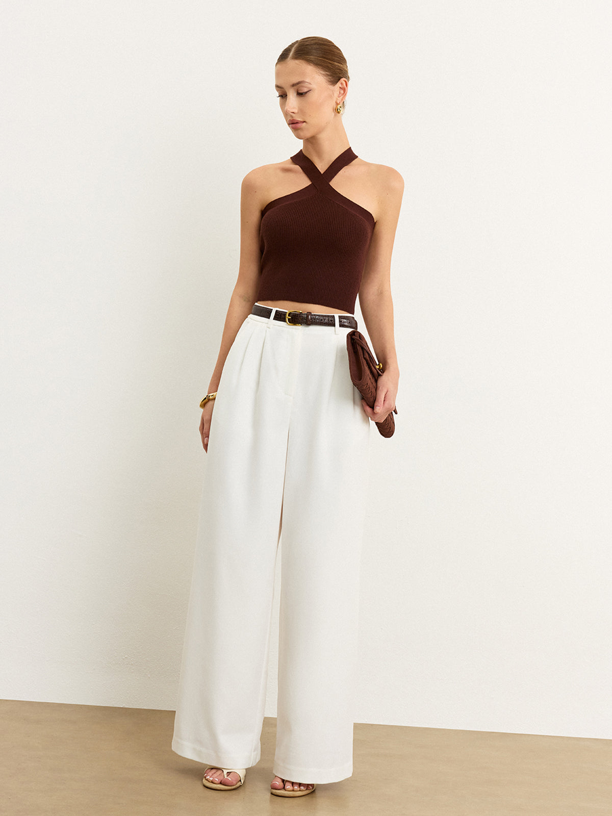 Knit Halter Top