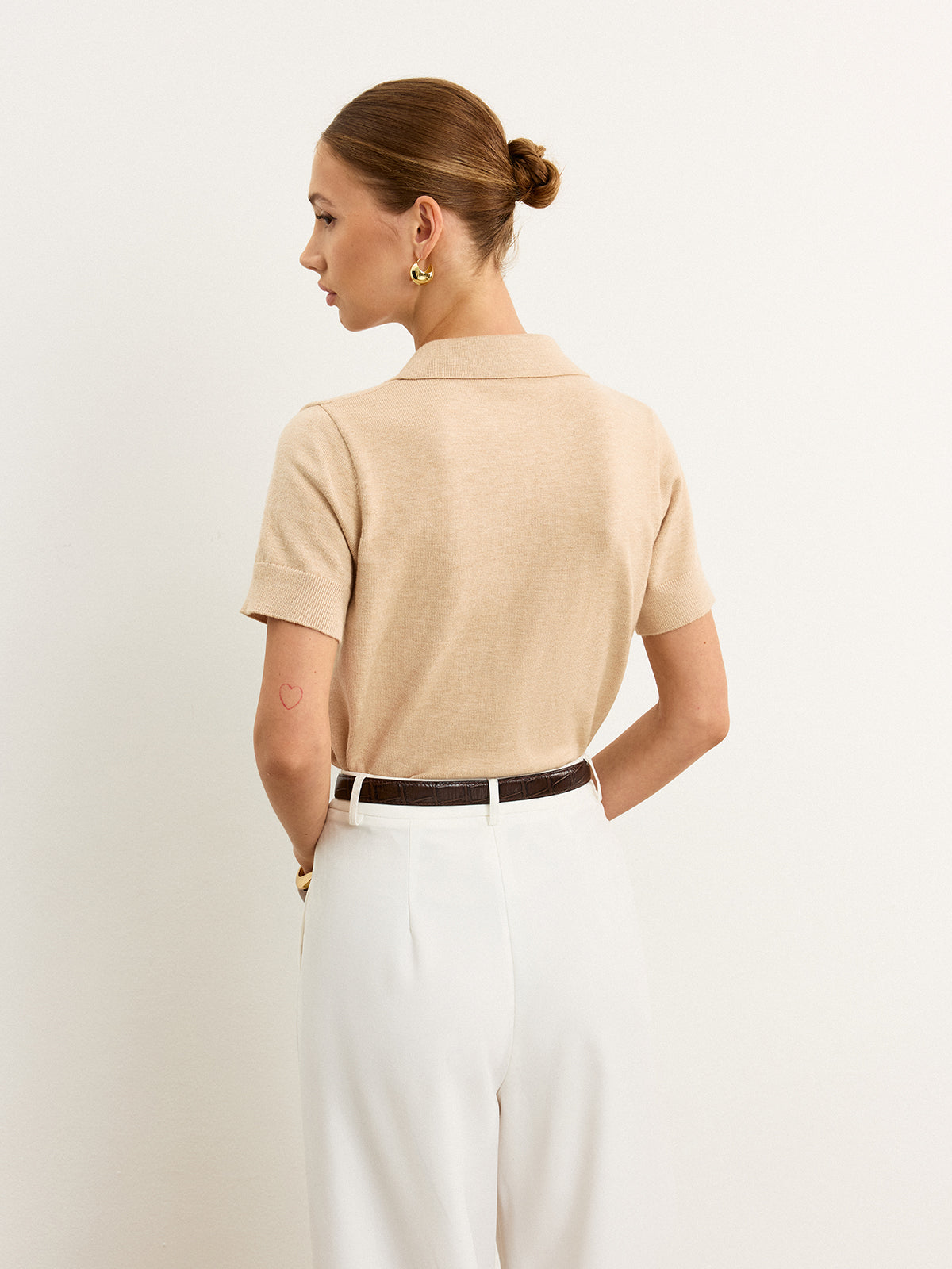 Strickpolo-Top