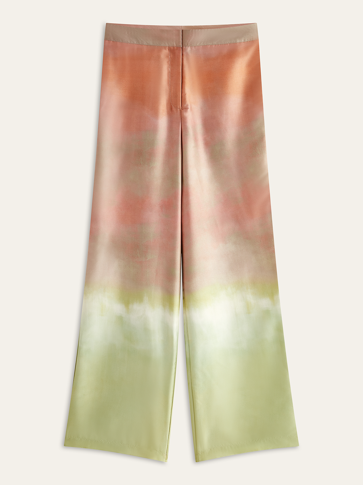 Hose mit Farbverlauf und mittelhohem Bund