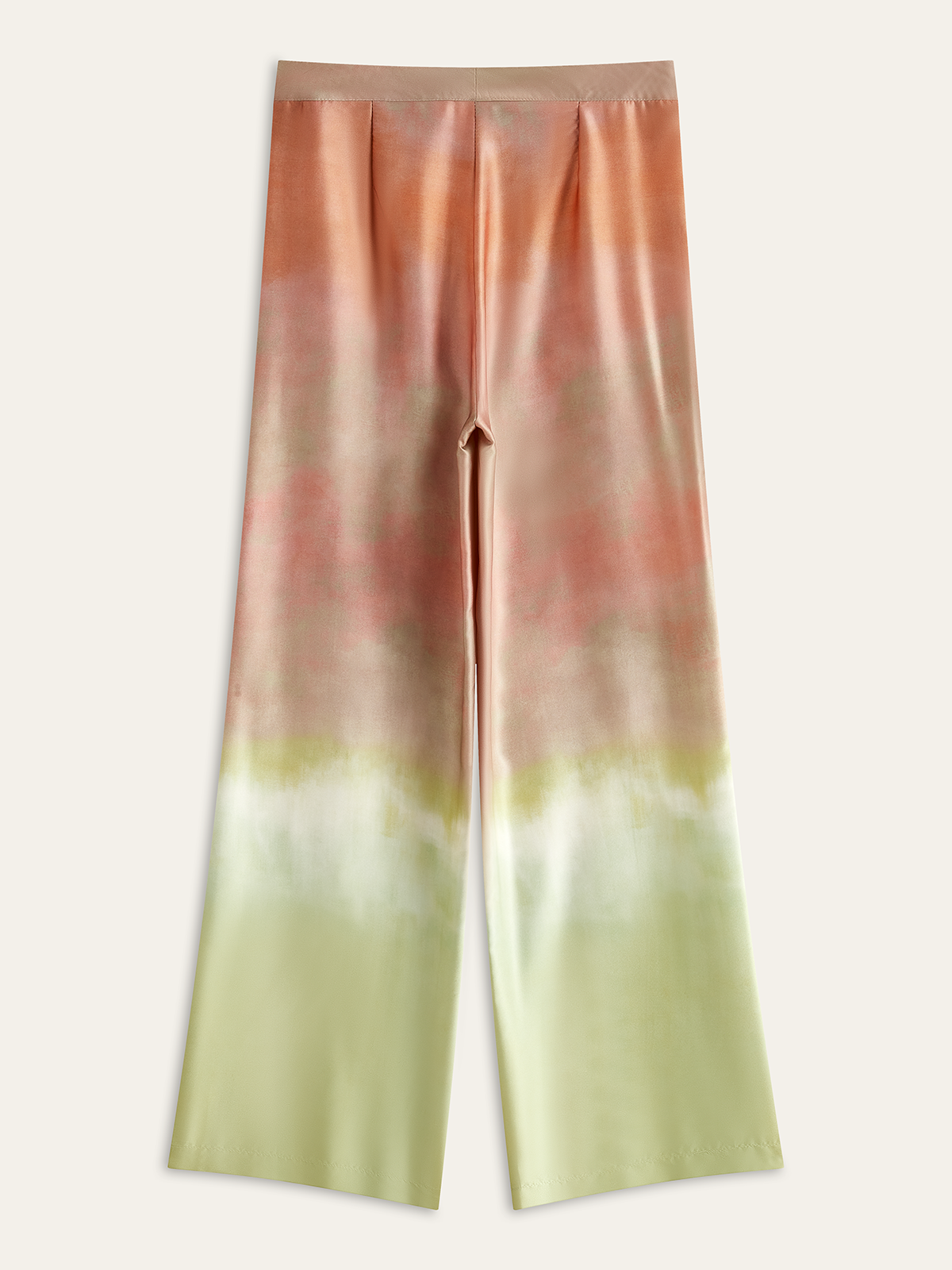 Hose mit Farbverlauf und mittelhohem Bund