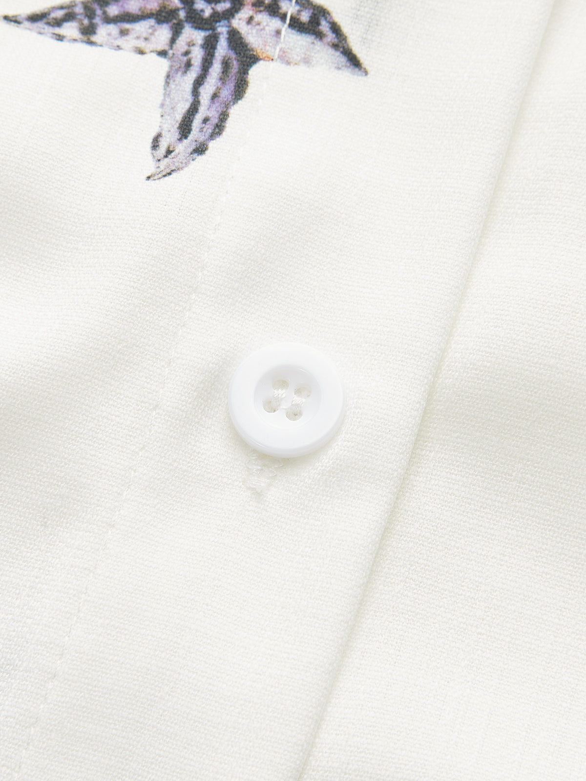 Ensemble short imprimé coquillage avec ceinture