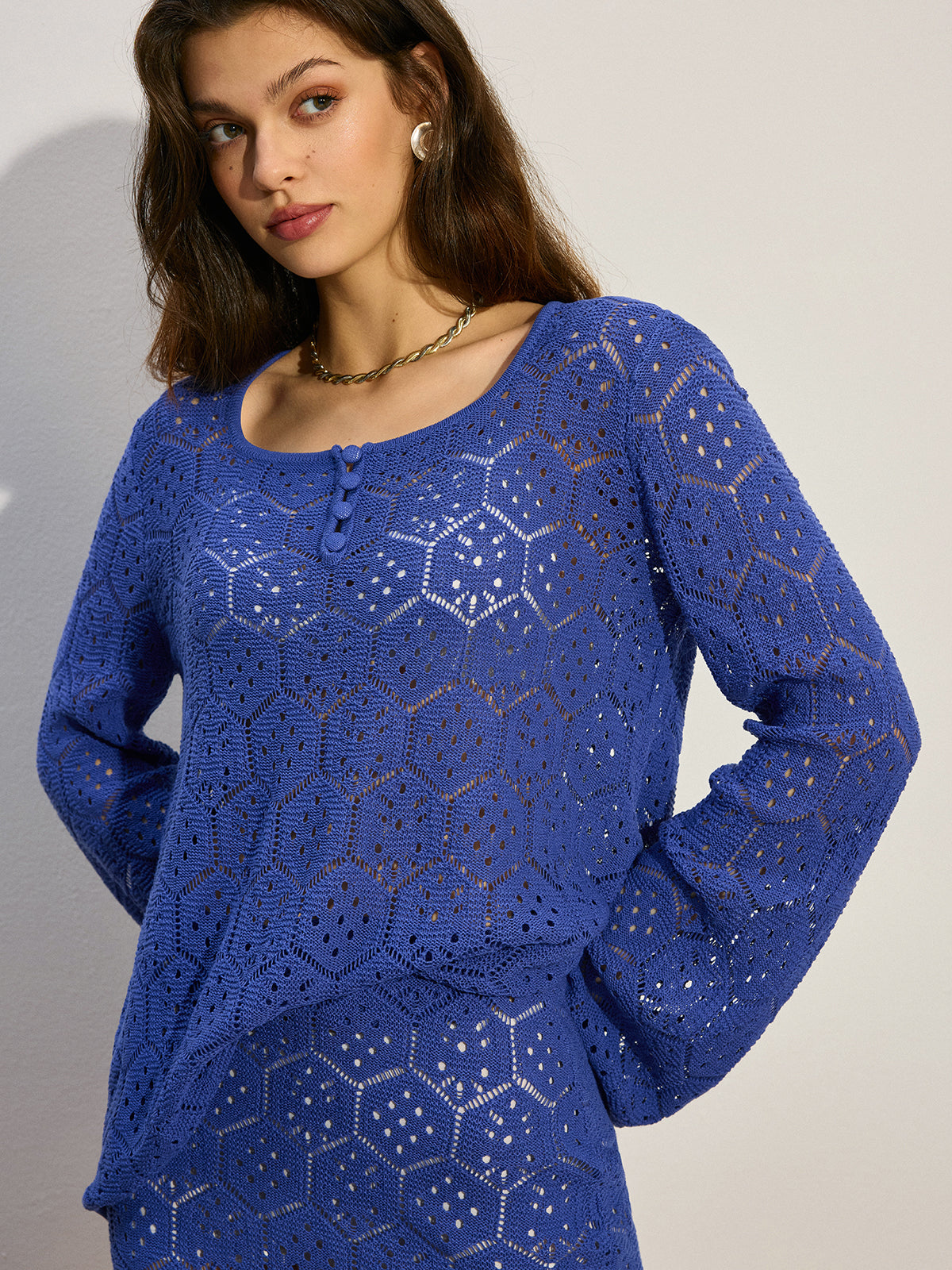 Ensembles pull tricoté oversize