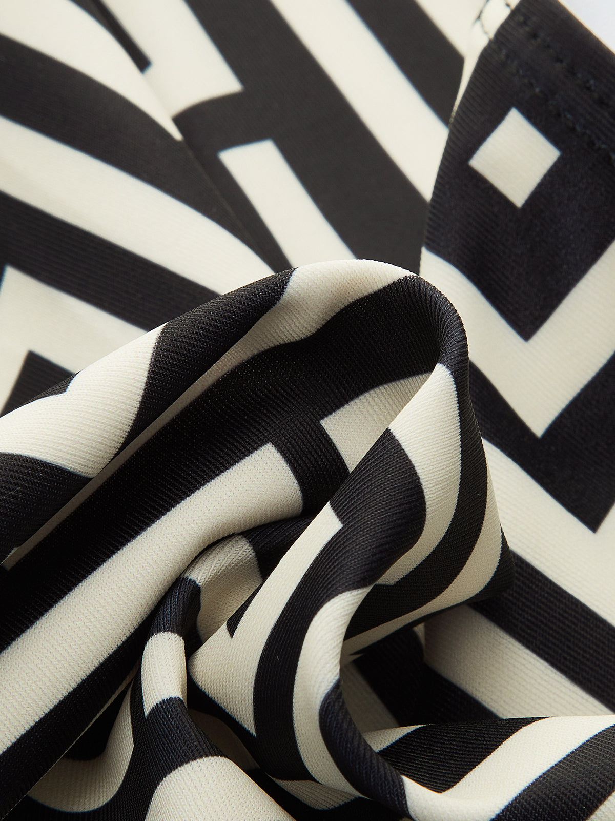 Bikini-Set mit geometrischem Muster