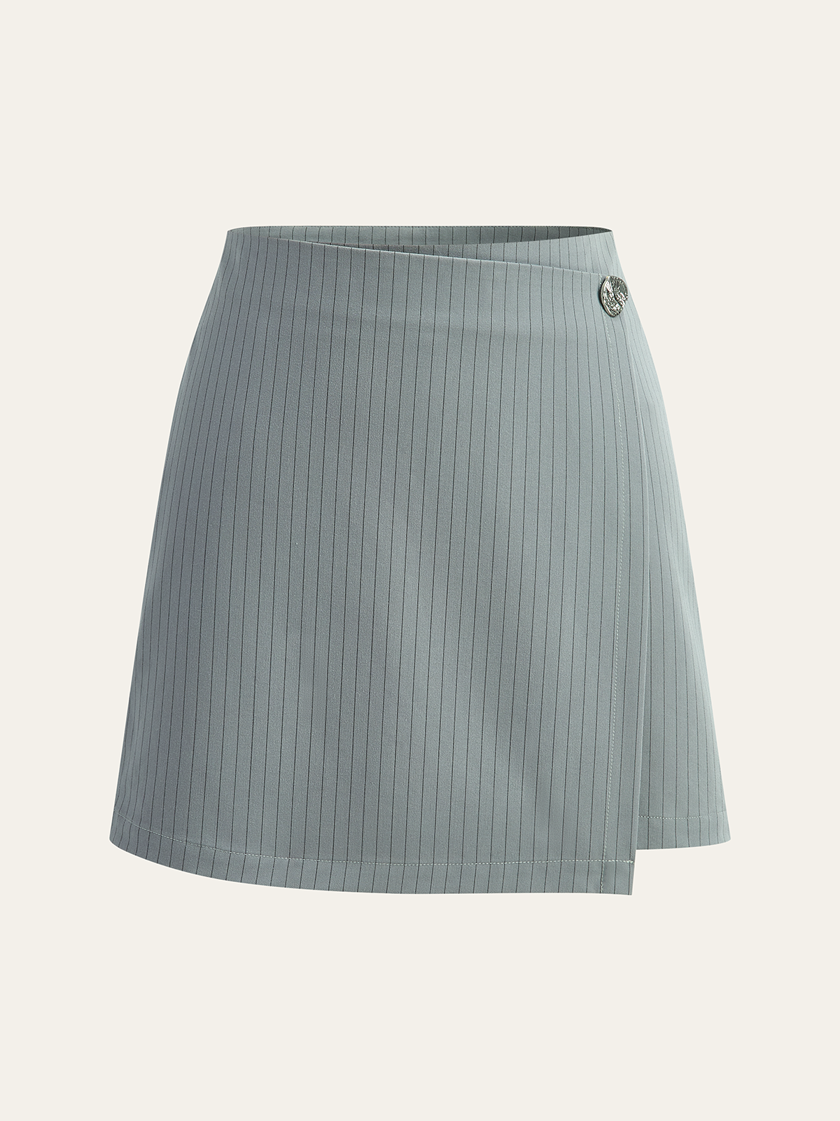 Gestreifter Wickelminirock