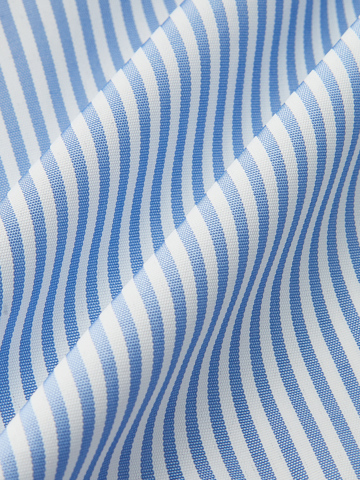 Gestreiftes Rüschenoberteil mit V-Ausschnitt und Puffärmeln