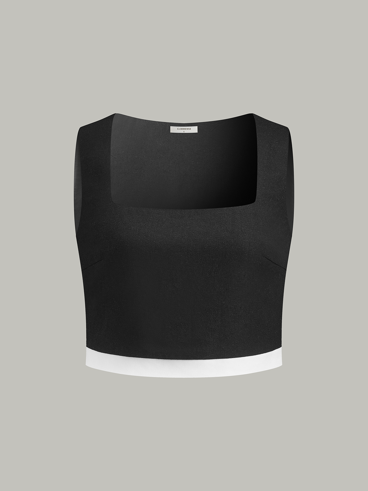 Ensemble jupe à bordure contrastée