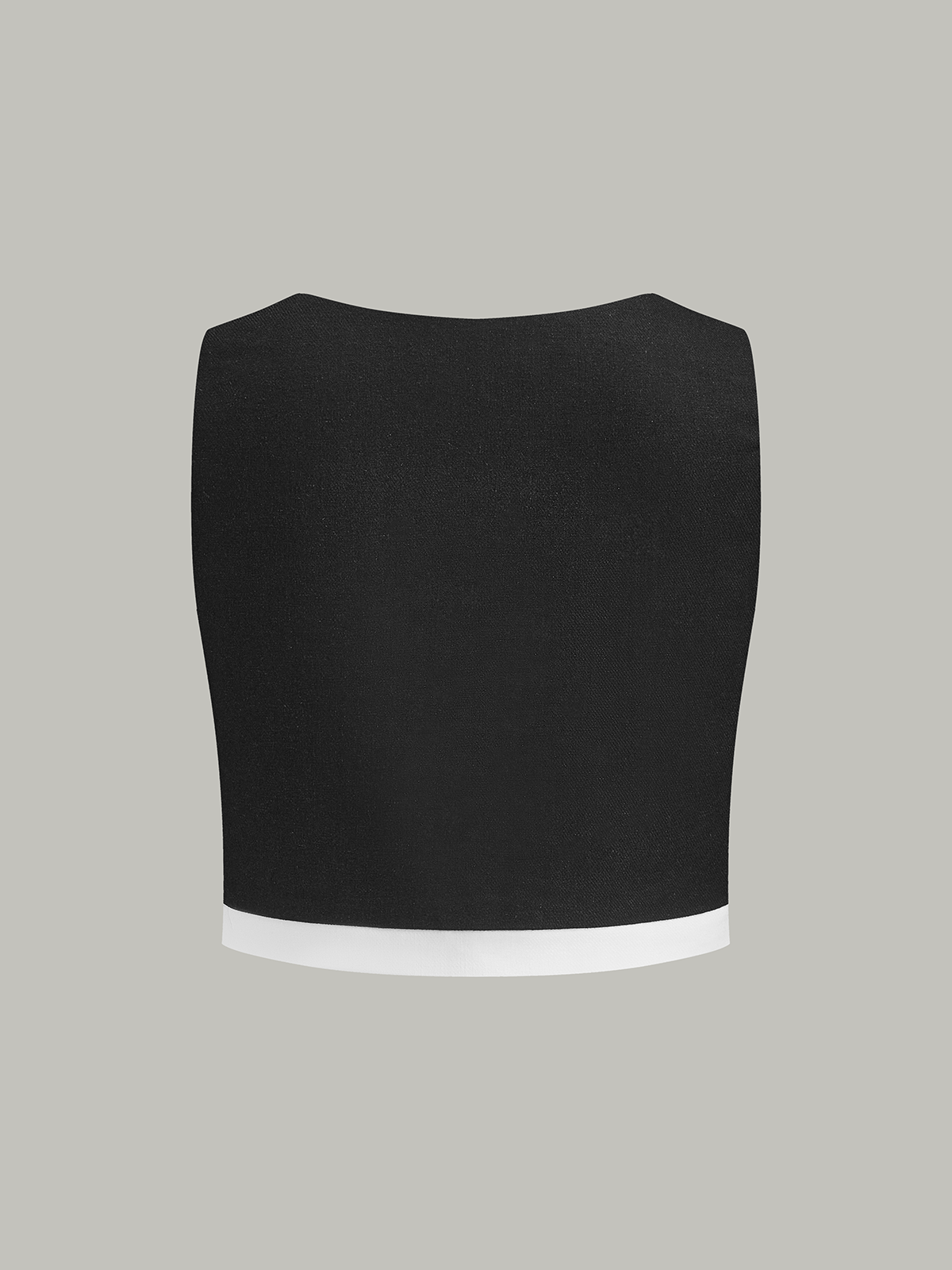 Ensemble jupe à bordure contrastée