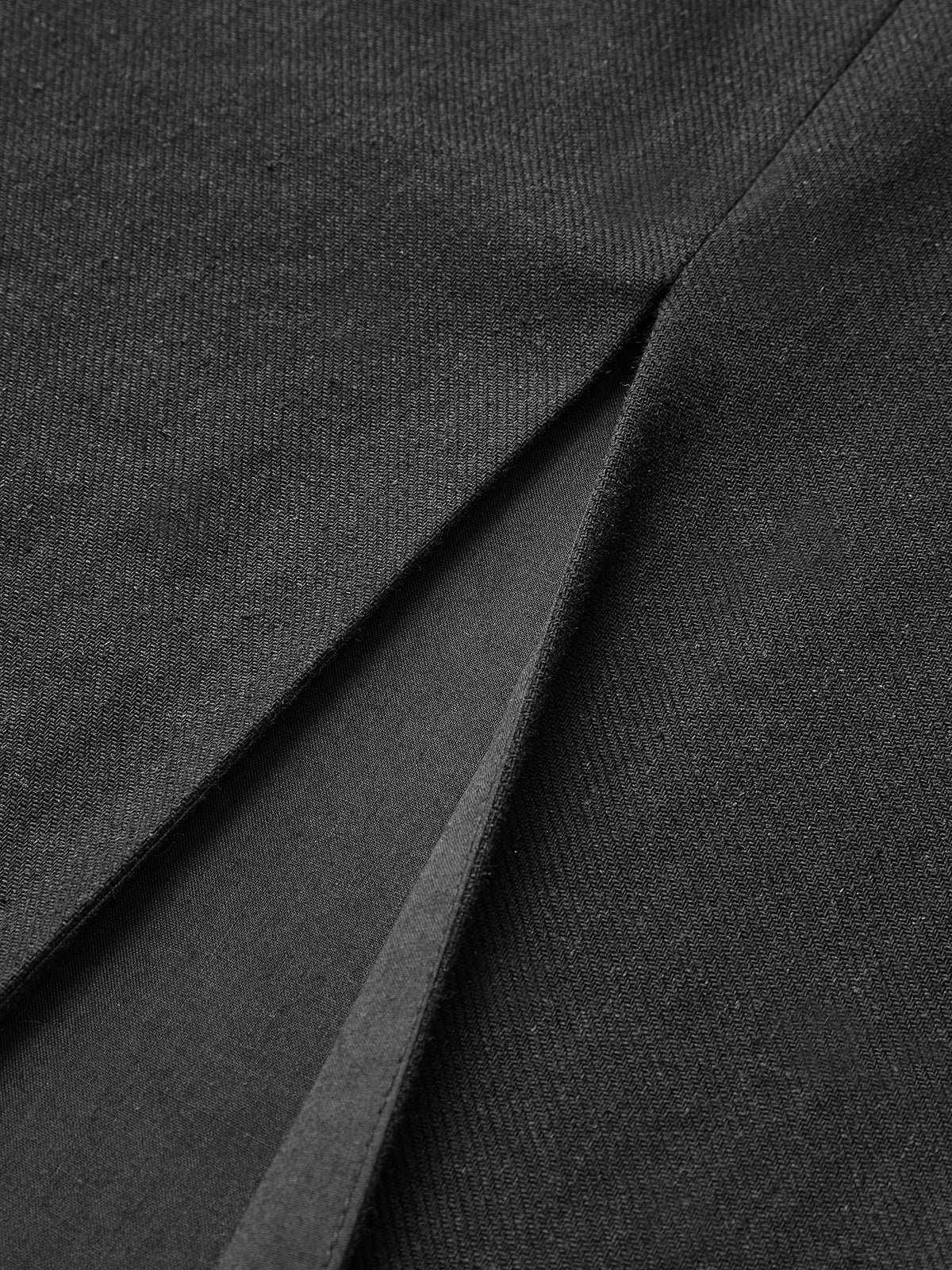 Ensemble jupe à bordure contrastée